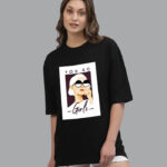 Women Oversized T-Shirt , Half Sleeve
