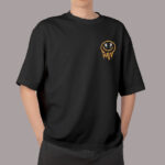 Wetommy Printed T-Shirt For Men, Round Nack, Helf Sleeve