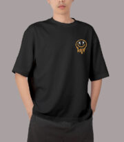 Wetommy Printed T-Shirt For Men, Round Nack, Helf Sleeve